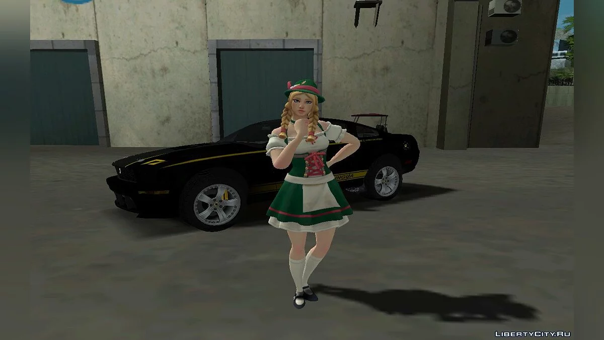 Heidi from Fortnite / GTA San Andreas