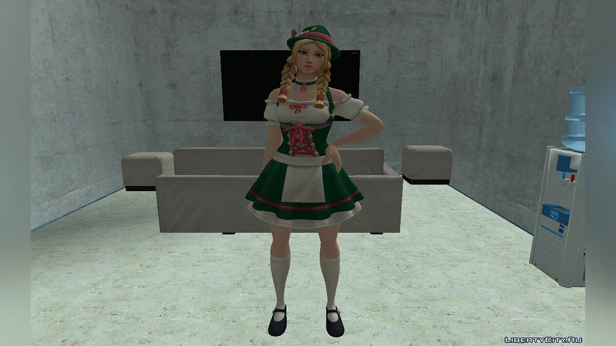 Heidi from Fortnite / GTA San Andreas