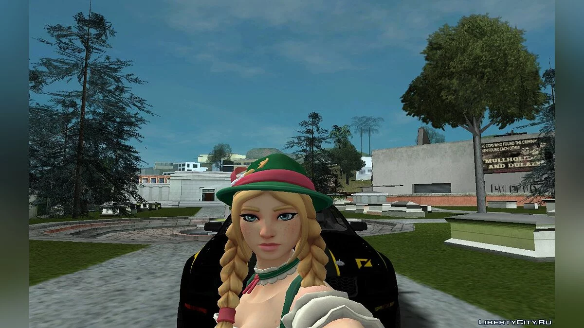 Heidi from Fortnite / GTA San Andreas