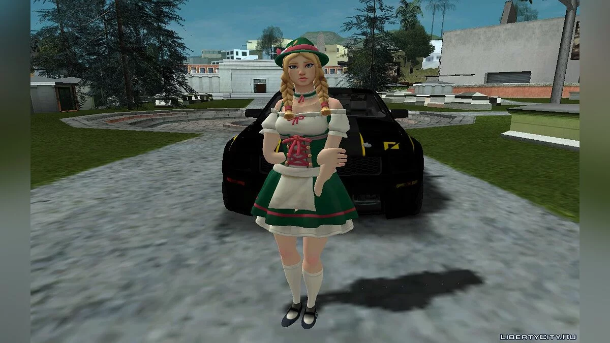 Heidi from Fortnite / GTA San Andreas