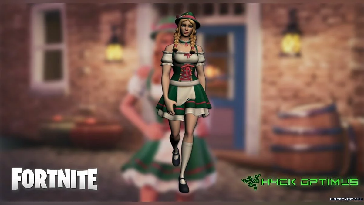 Heidi from Fortnite / GTA San Andreas