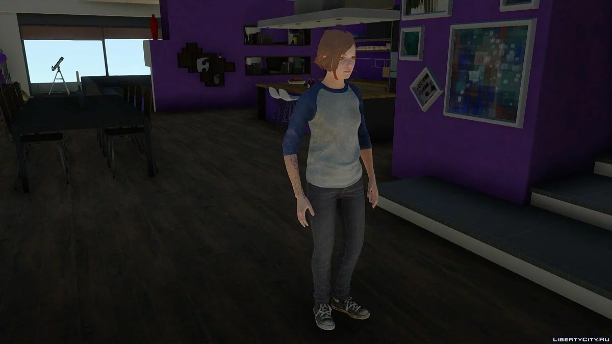 Ellie Lookout dari The Last of Us Part II / GTA San Andreas