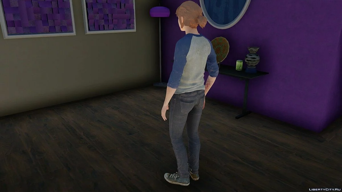 Ellie Lookout dari The Last of Us Part II / GTA San Andreas