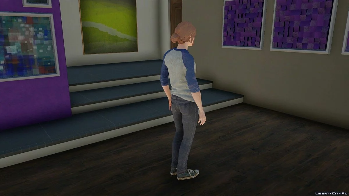 Ellie Lookout dari The Last of Us Part II / GTA San Andreas