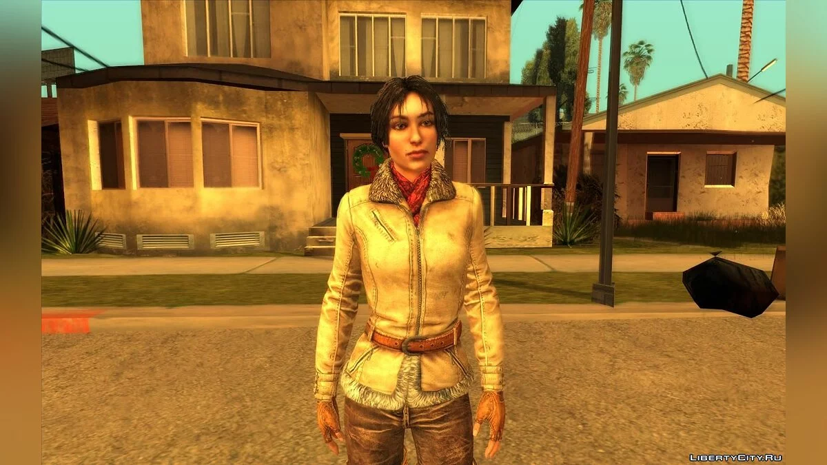 Кейт Уокер из Syberia 3 / GTA San Andreas
