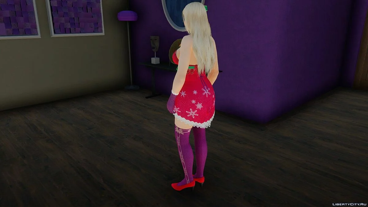 赫莲娜·道格拉斯的圣诞服装 / GTA San Andreas