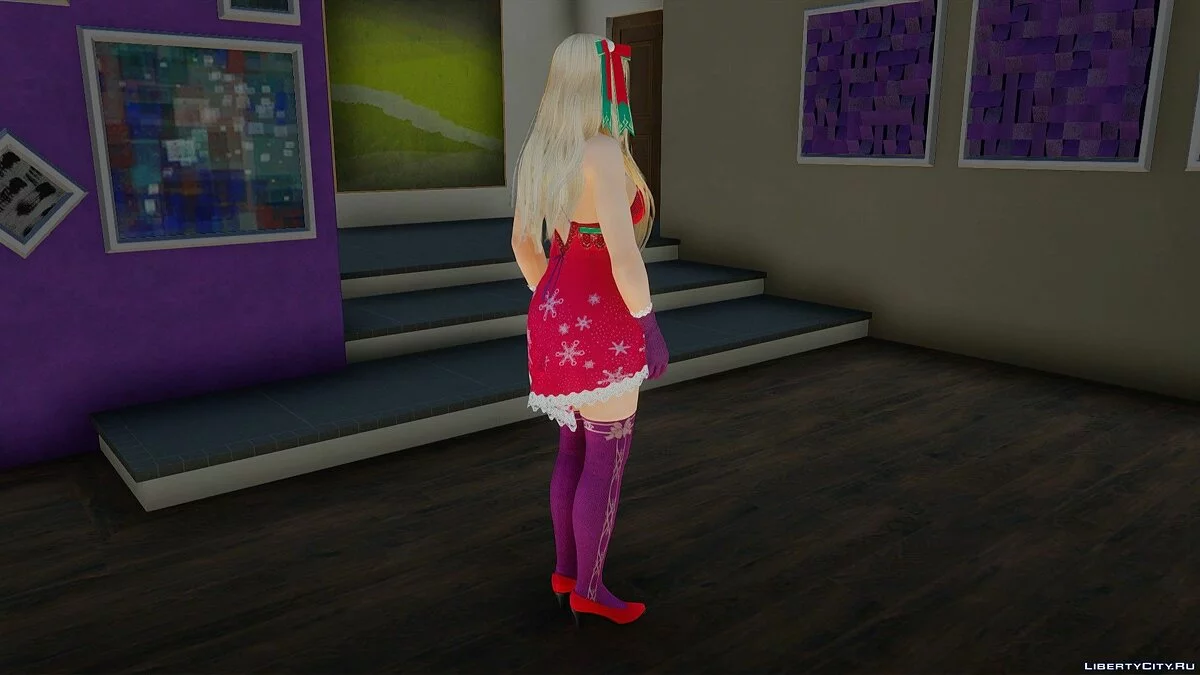 赫莲娜·道格拉斯的圣诞服装 / GTA San Andreas