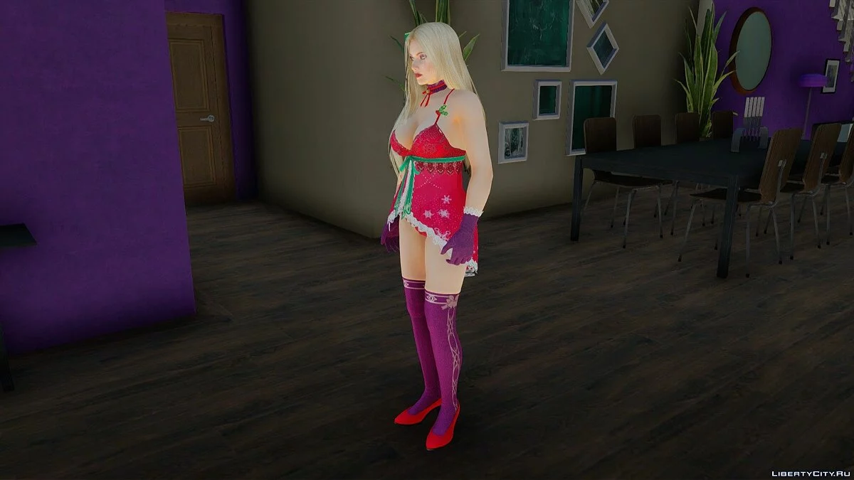 赫莲娜·道格拉斯的圣诞服装 / GTA San Andreas