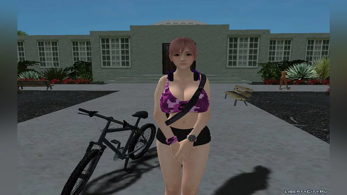 Honoka im Fitnessstudio (Ich bin ein Kämpfer) / GTA San Andreas