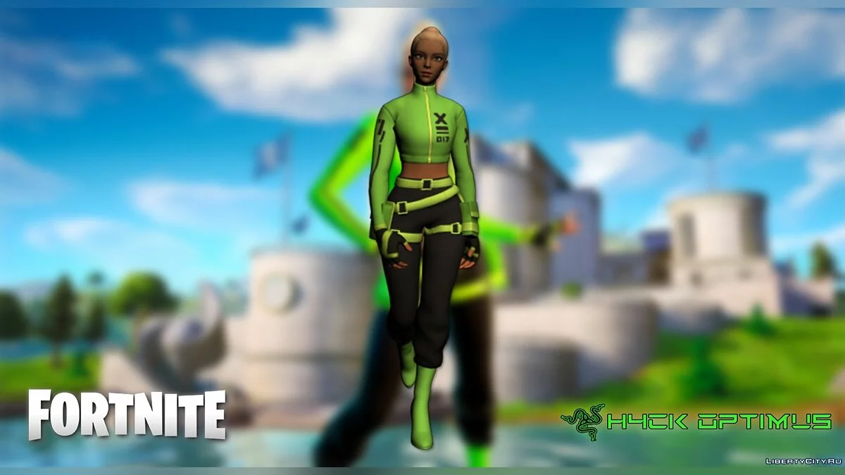 Kyra dari Fortnite / GTA San Andreas