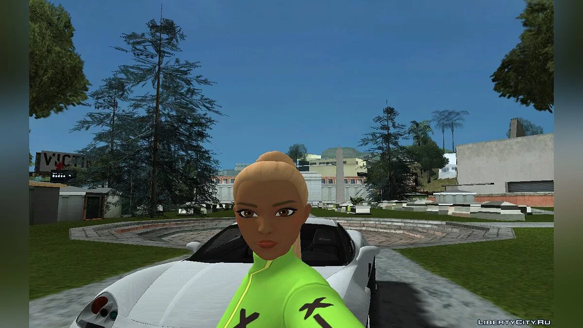 Kyra dari Fortnite / GTA San Andreas