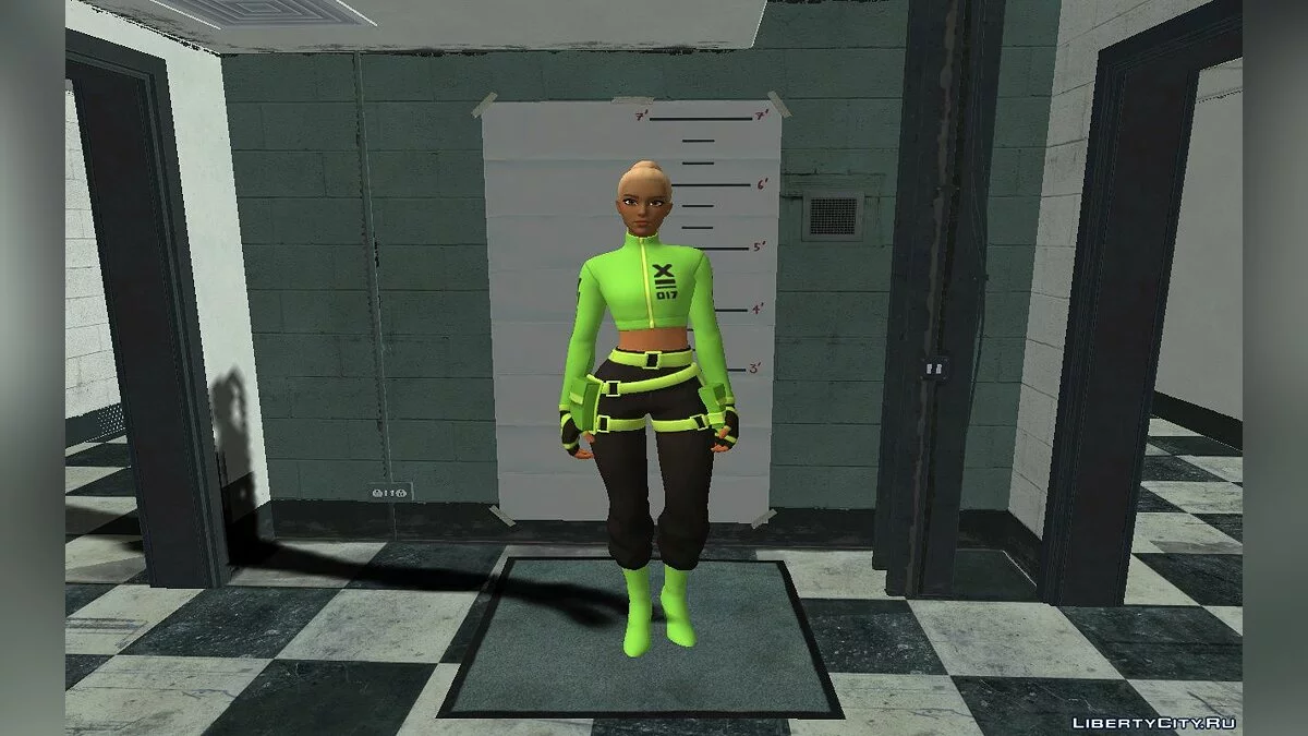 Kyra dari Fortnite / GTA San Andreas