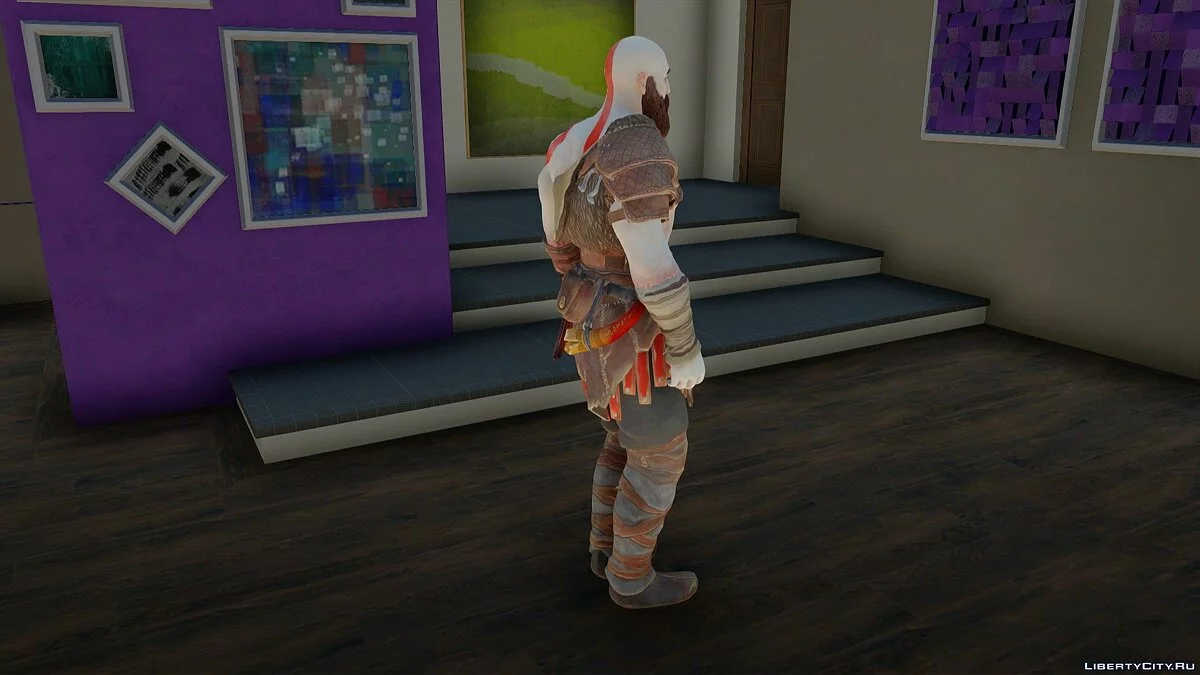 Kratos aus Fortnite / GTA San Andreas
