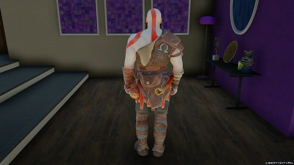 Kratos aus Fortnite / GTA San Andreas