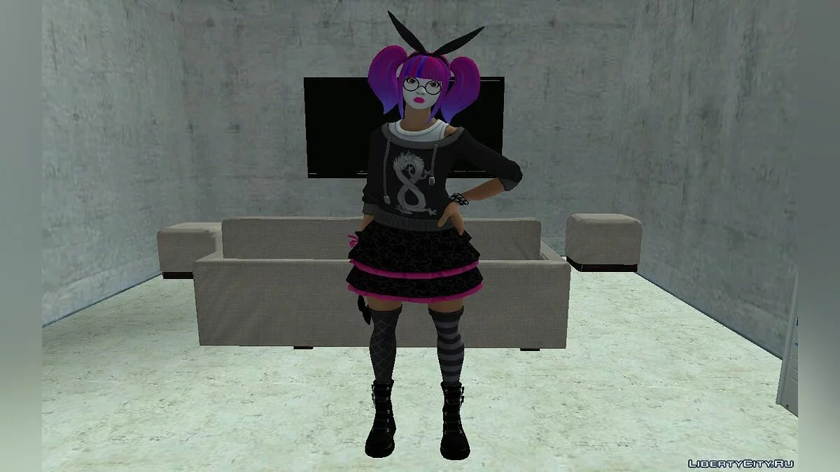 Lace dari Fortnite / GTA San Andreas