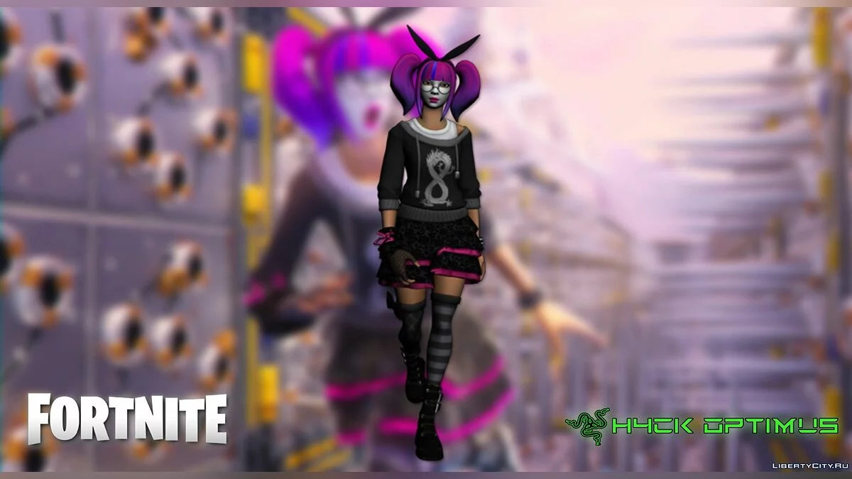 Lace dari Fortnite / GTA San Andreas