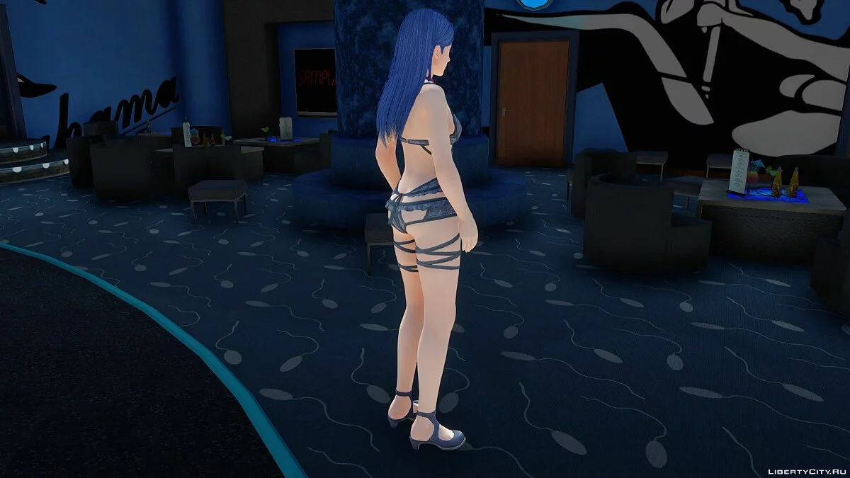 Lobelia from Dead or Alive Xtreme: Venus Vacation / GTA San Andreas