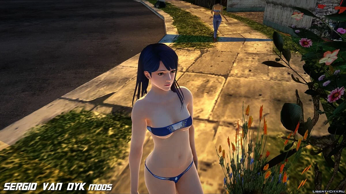 Lobelia in Bikini from Dead or Alive Xtreme: Venus Vacation / GTA San Andreas