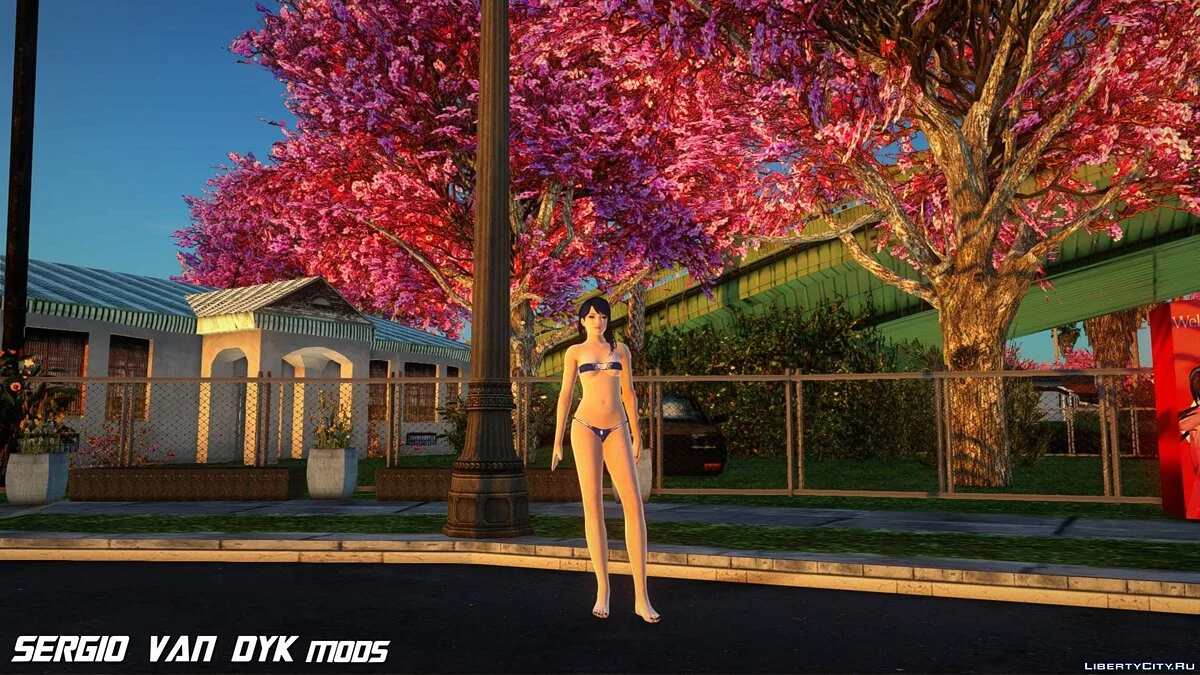 Lobelia in Bikini from Dead or Alive Xtreme: Venus Vacation / GTA San Andreas