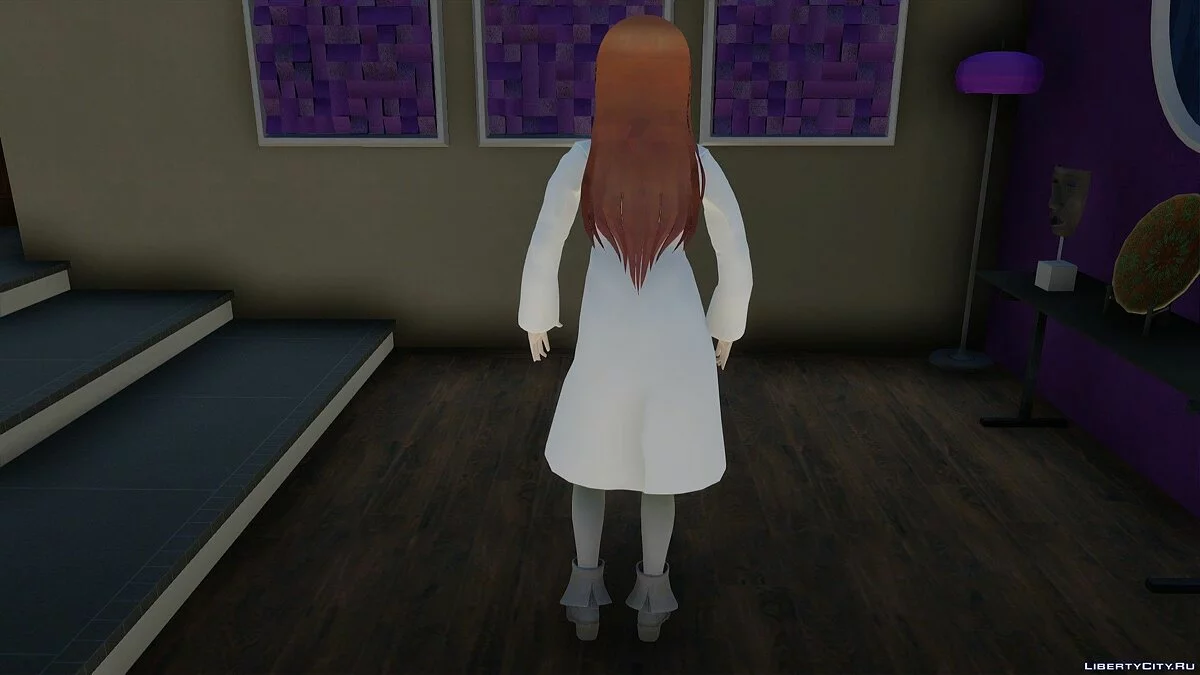 Makise Kurisu from Steins Gate / GTA San Andreas