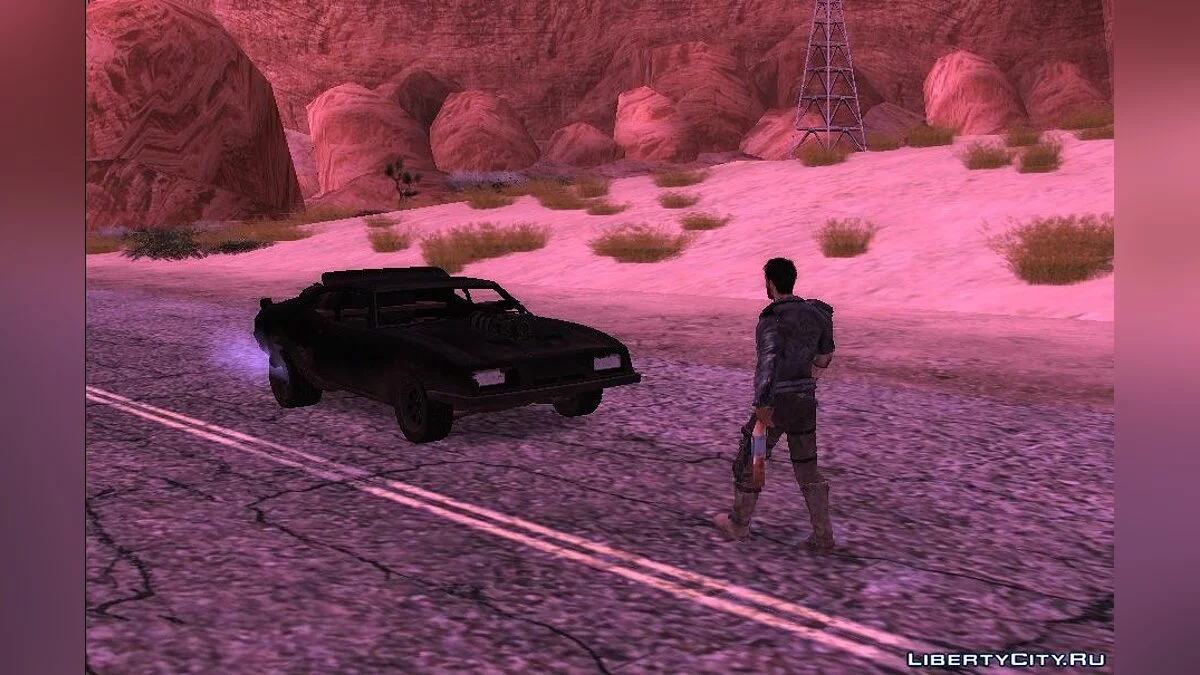 Max Rockatansky with Jacket from Mad Max / GTA San Andreas