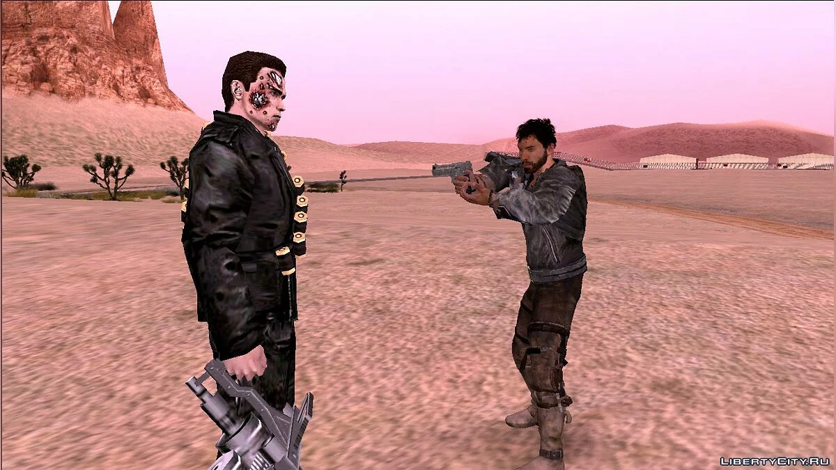 Max Rockatansky with Jacket from Mad Max / GTA San Andreas