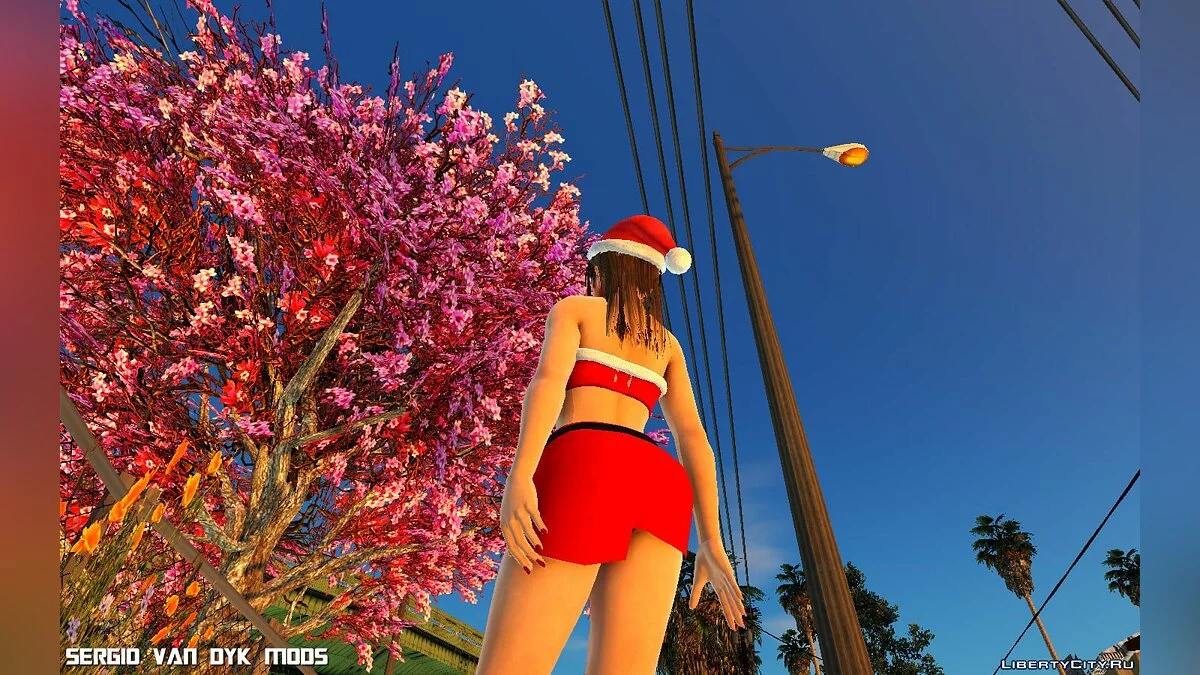 Misaaki en tenue de Noël / GTA San Andreas
