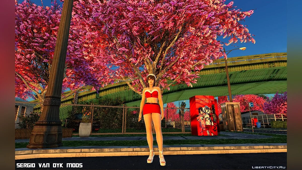 Misaaki en tenue de Noël / GTA San Andreas