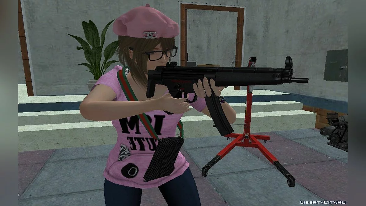 Misaki dans une tenue décontractée chic / GTA San Andreas