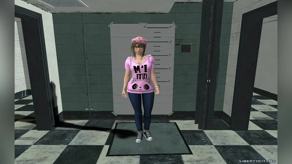 Misaki dans une tenue décontractée chic / GTA San Andreas