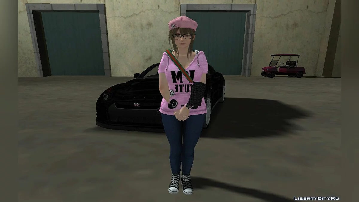 Misaki dans une tenue décontractée chic / GTA San Andreas