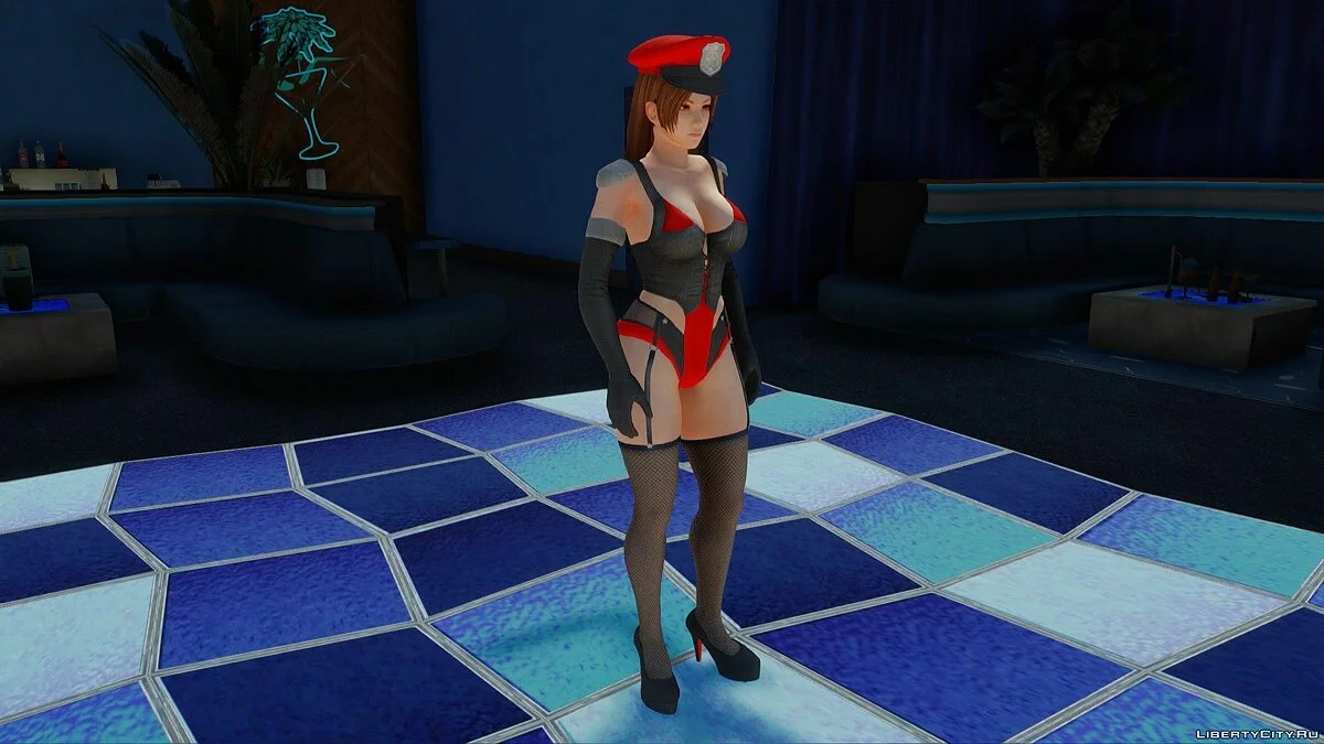 Mai Shiranui en uniforme de policía / GTA San Andreas