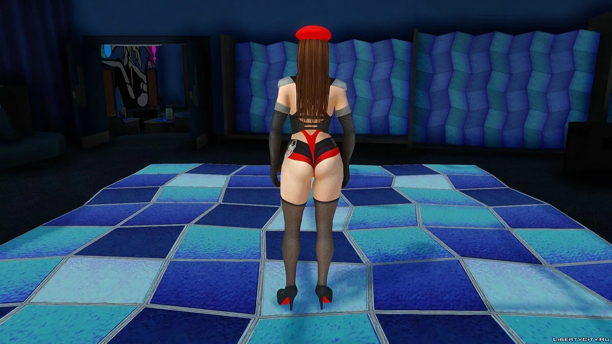 Mai Shiranui en uniforme de policía / GTA San Andreas