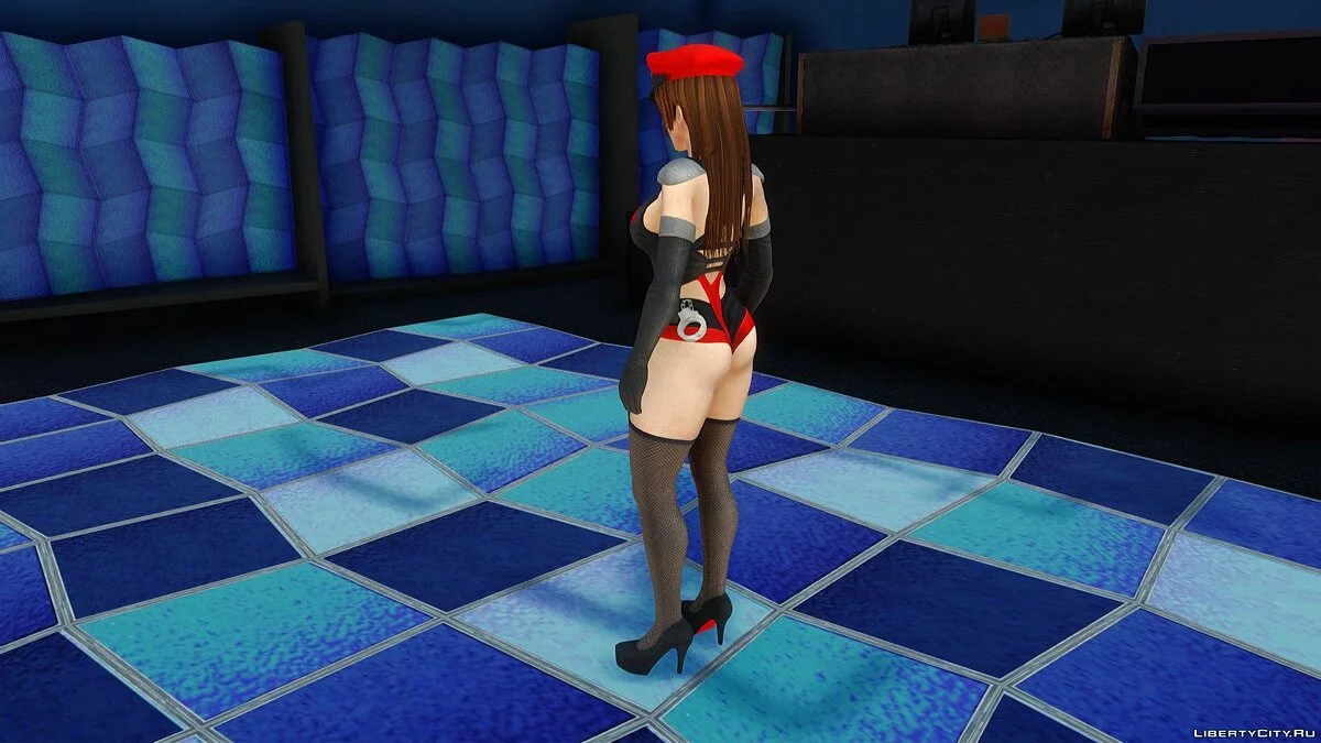 Mai Shiranui en uniforme de policía / GTA San Andreas