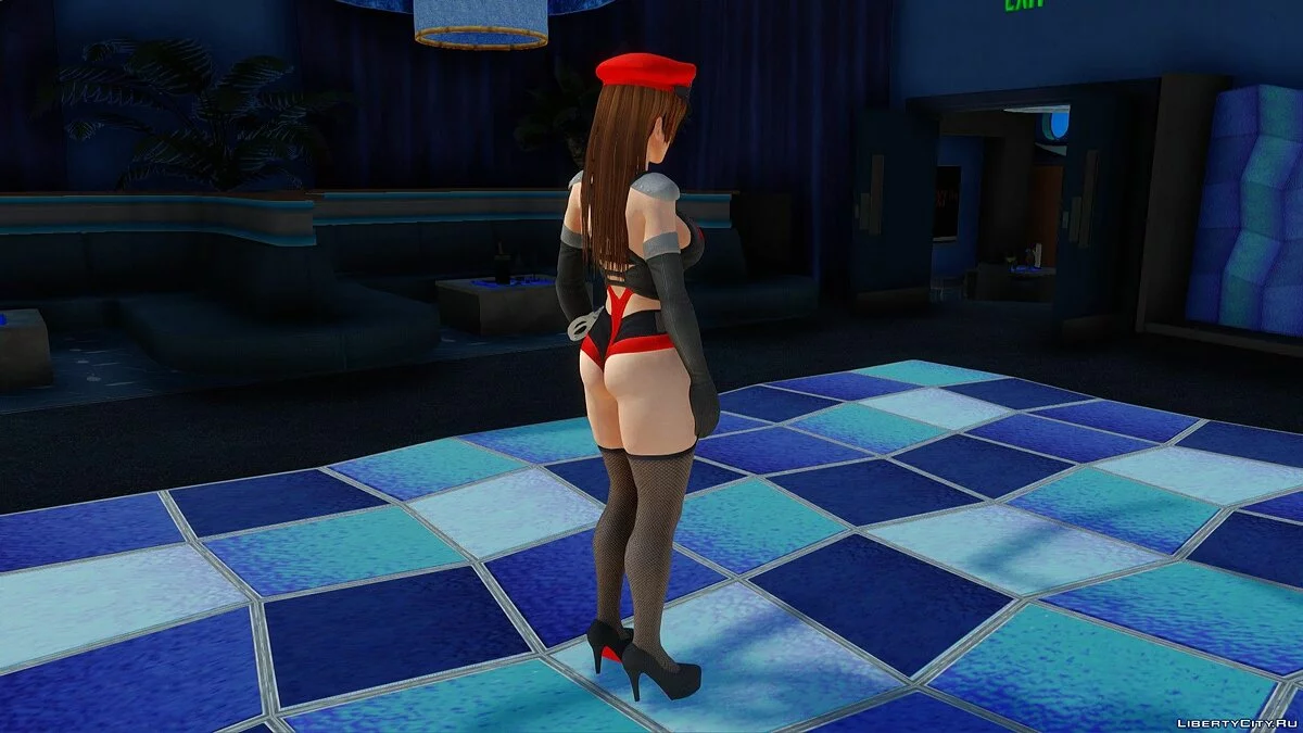 Mai Shiranui en uniforme de policía / GTA San Andreas