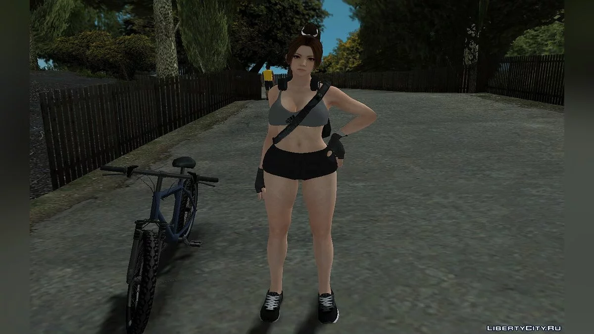 Mai Shiranui en el gimnasio (Soy un luchador) / GTA San Andreas