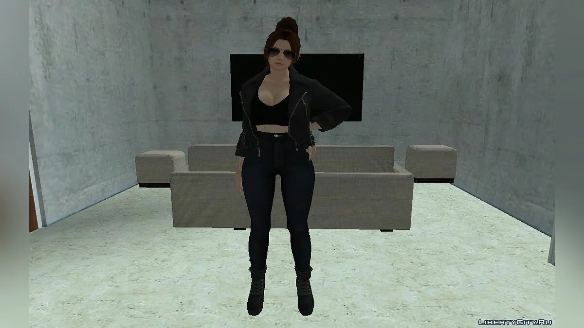 Mai Shiranui en un atuendo casual elegante / GTA San Andreas