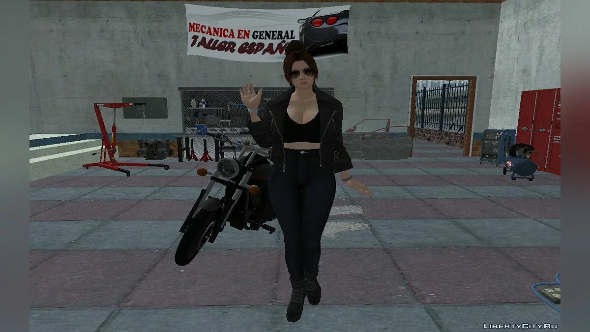 Mai Shiranui en un atuendo casual elegante / GTA San Andreas
