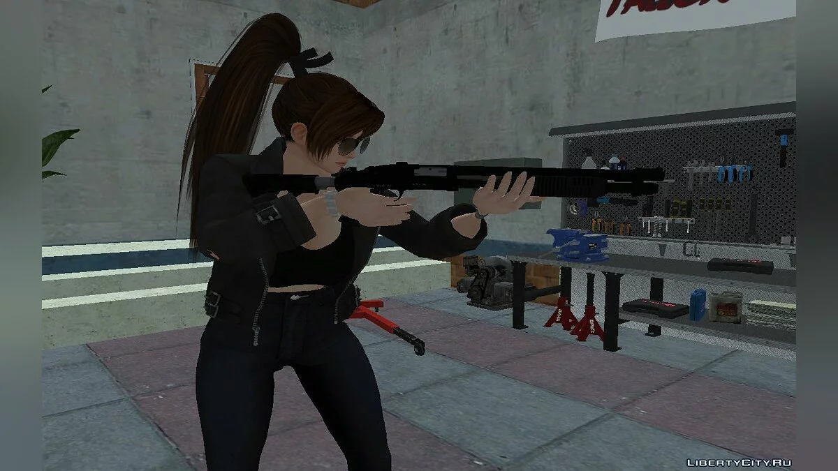 Mai Shiranui en un atuendo casual elegante / GTA San Andreas