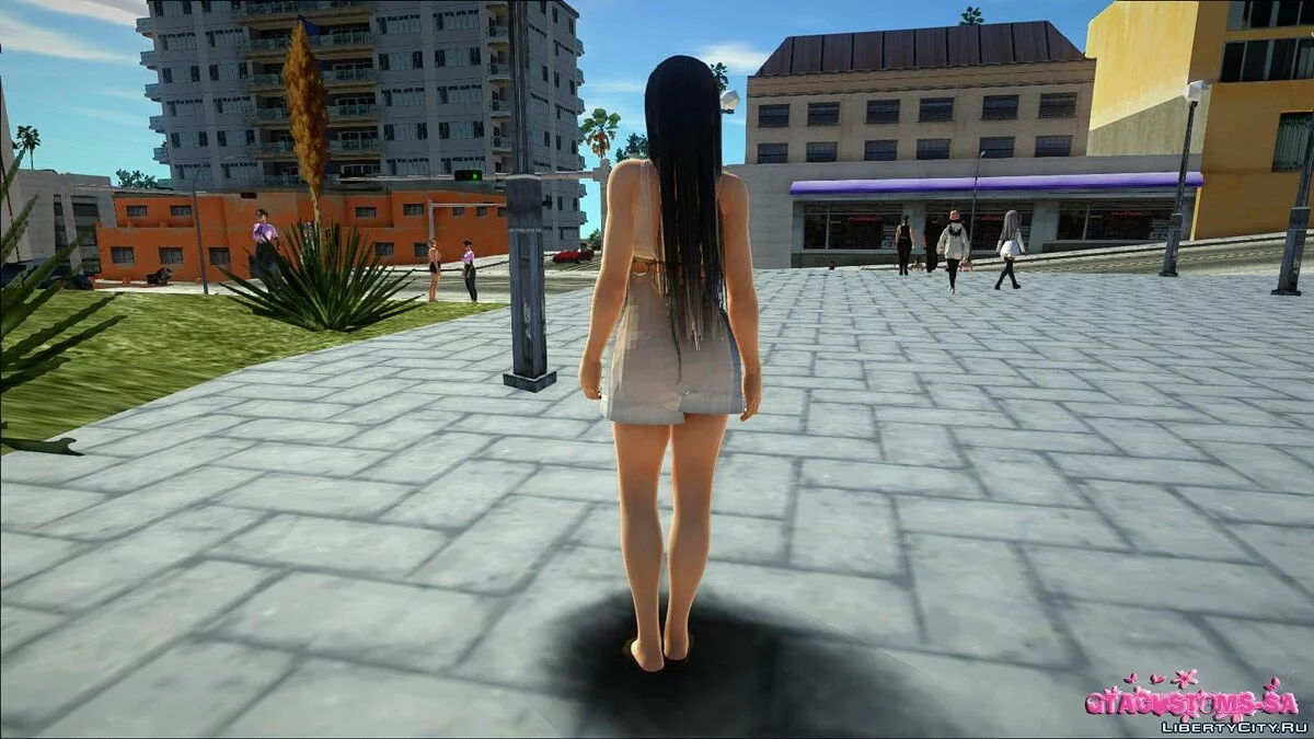 Momiji in Designer-Kleidung / GTA San Andreas