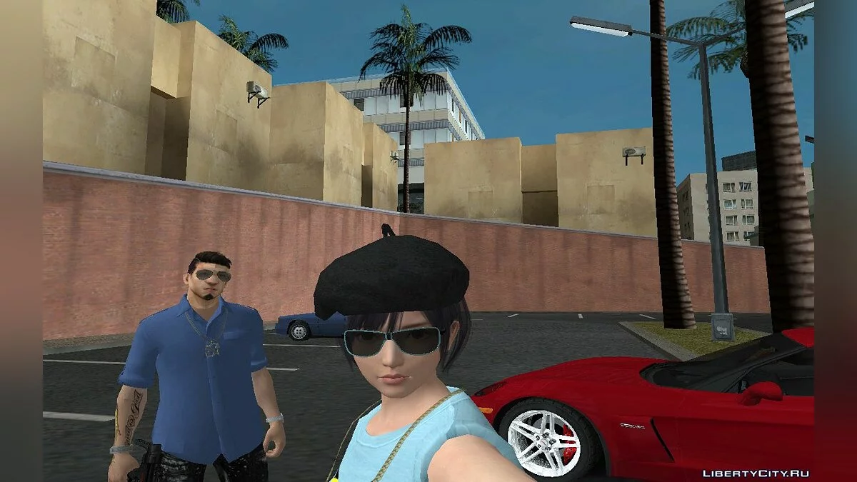Нагіса у повсякденному стильному вбранні / GTA San Andreas