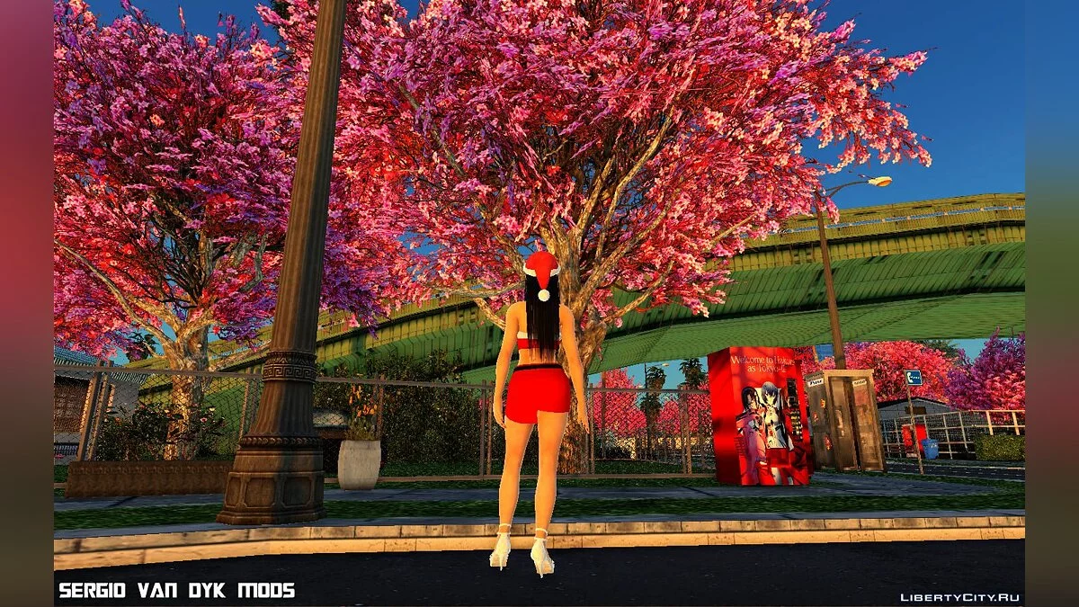 Naotora Li dalam Pakaian Natal / GTA San Andreas