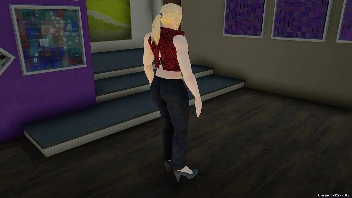Nina Williams aus Tekken 3 / GTA San Andreas