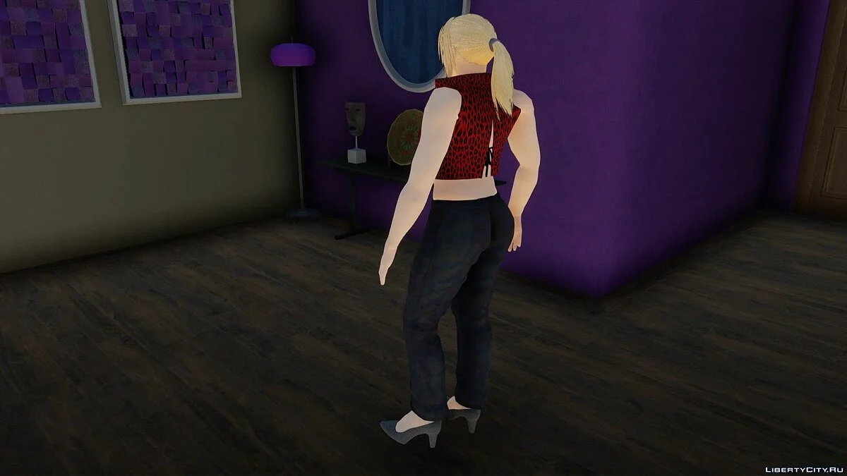 Nina Williams aus Tekken 3 / GTA San Andreas