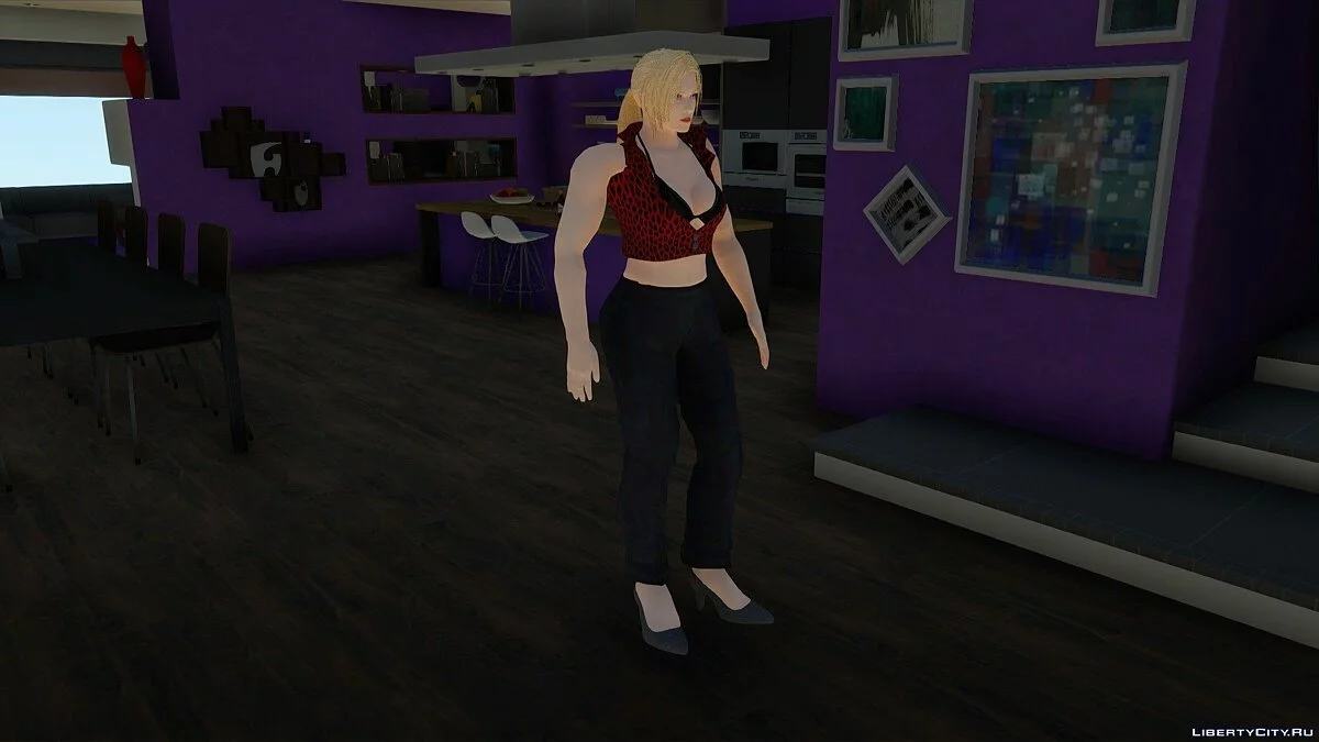 Nina Williams aus Tekken 3 / GTA San Andreas