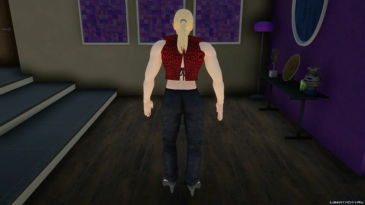Nina Williams aus Tekken 3 / GTA San Andreas