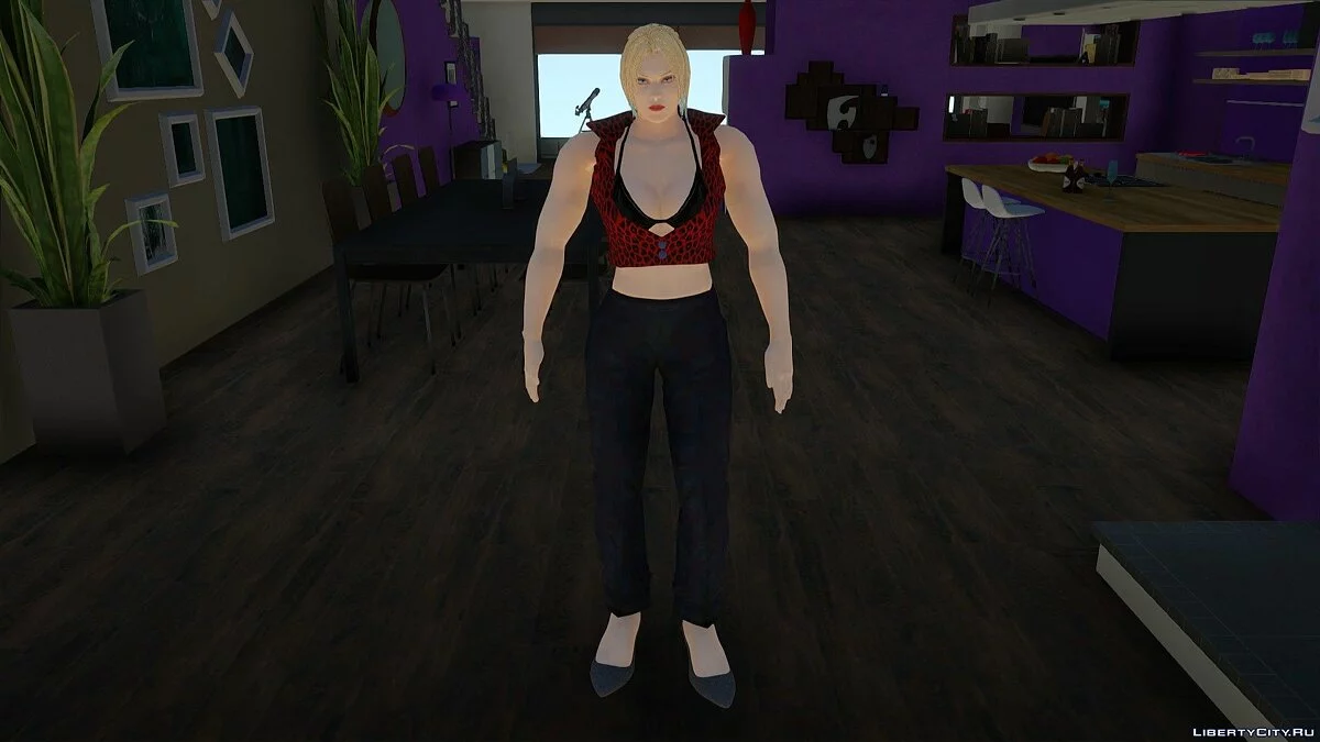 Nina Williams aus Tekken 3 / GTA San Andreas
