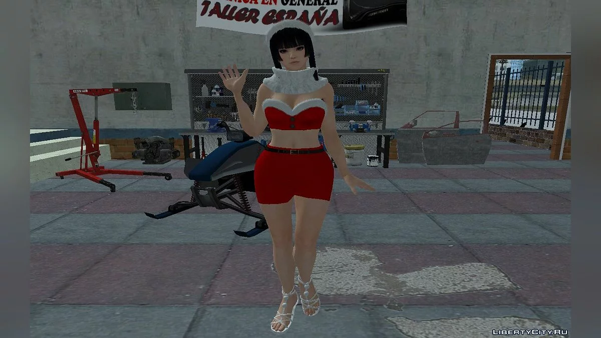 Nyotengu Berry Burberry (Édition de Noël) / GTA San Andreas