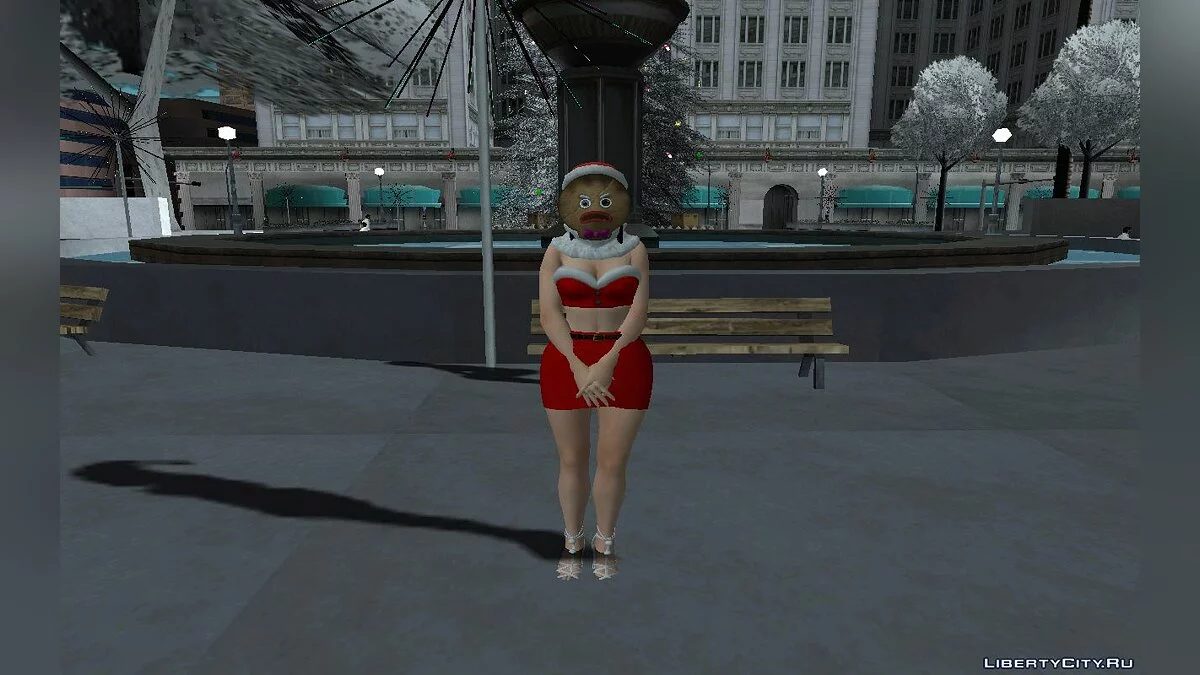 Nyotengu Berry Burberry (Édition de Noël) / GTA San Andreas