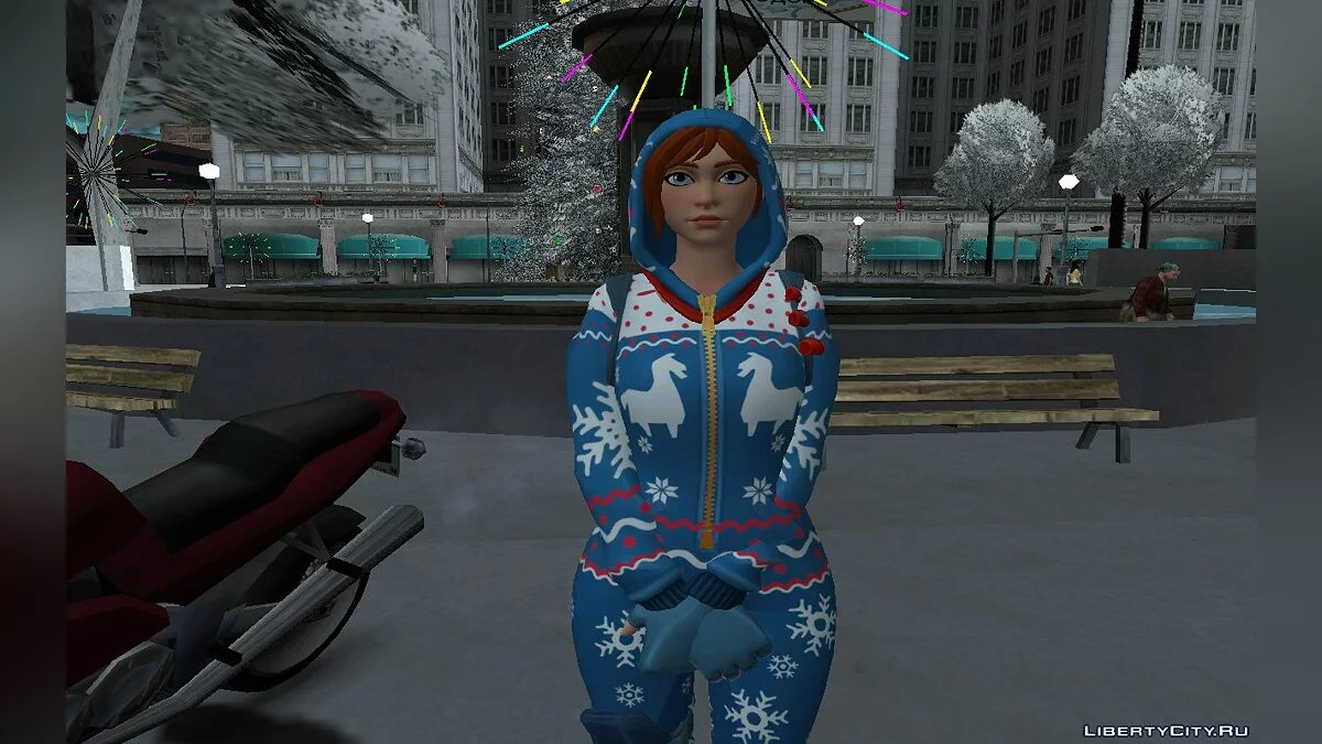 Dojor Malam (Onesie) dari Fortnite / GTA San Andreas